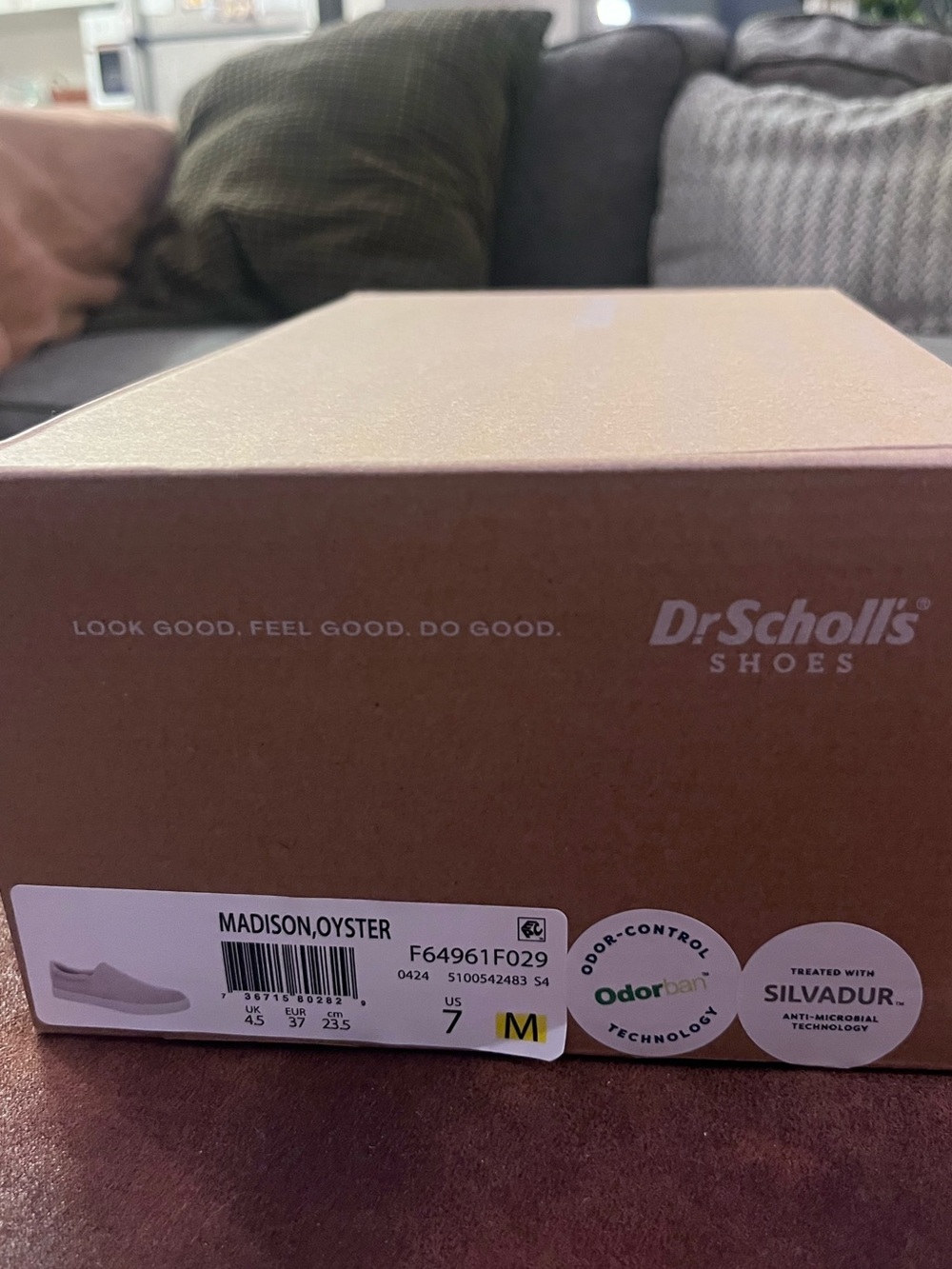 Dr. Scholl's Kids Madison Slip-On Sneakers in Oyster